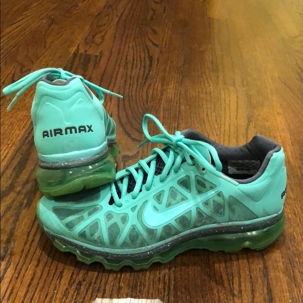 👟RARE Nike Air Max iD Mint Sneakers!